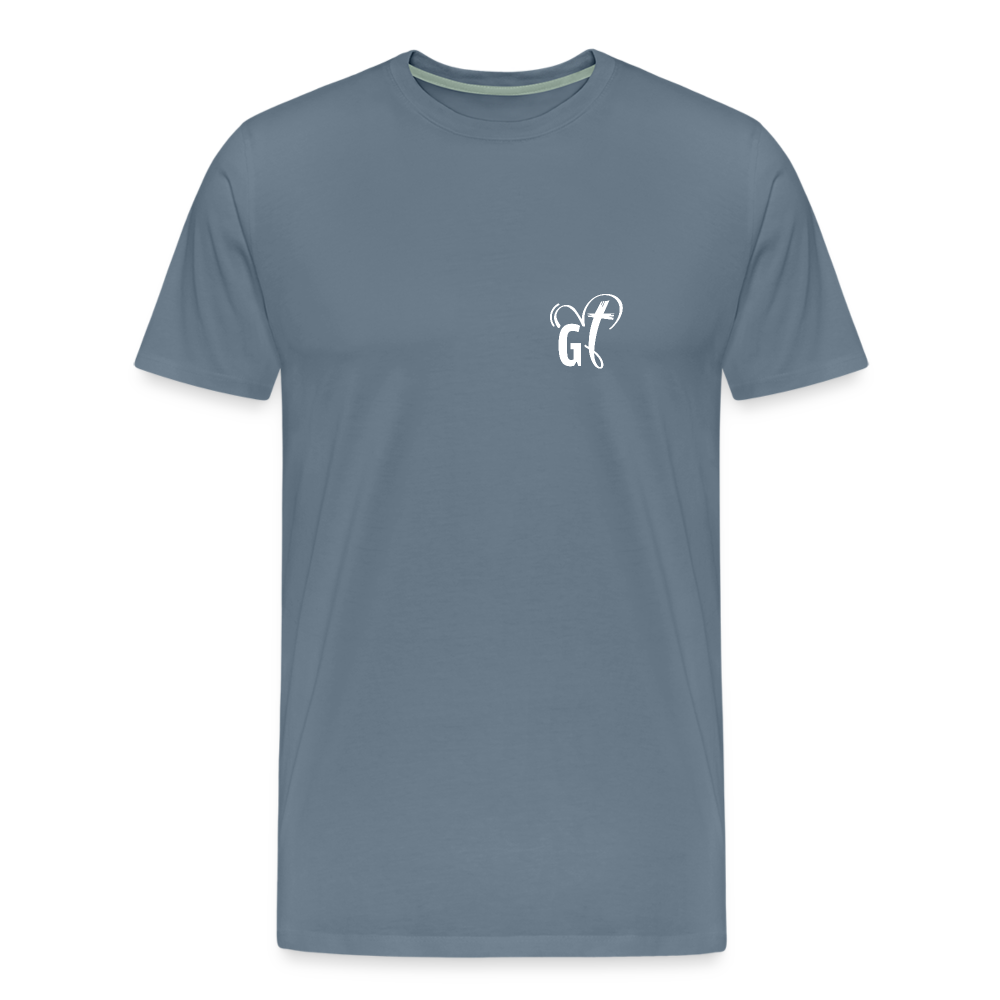Men's Premium T-Shirt - steel blue