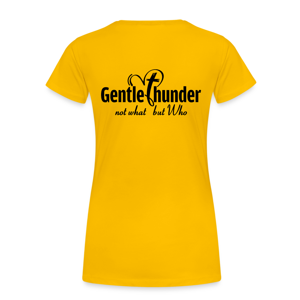 Women’s Premium T-Shirt - sun yellow