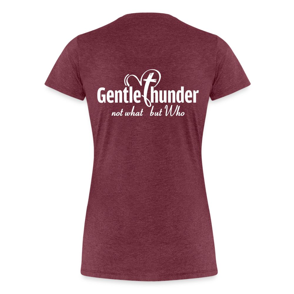 Women’s Premium T-Shirt - heather burgundy
